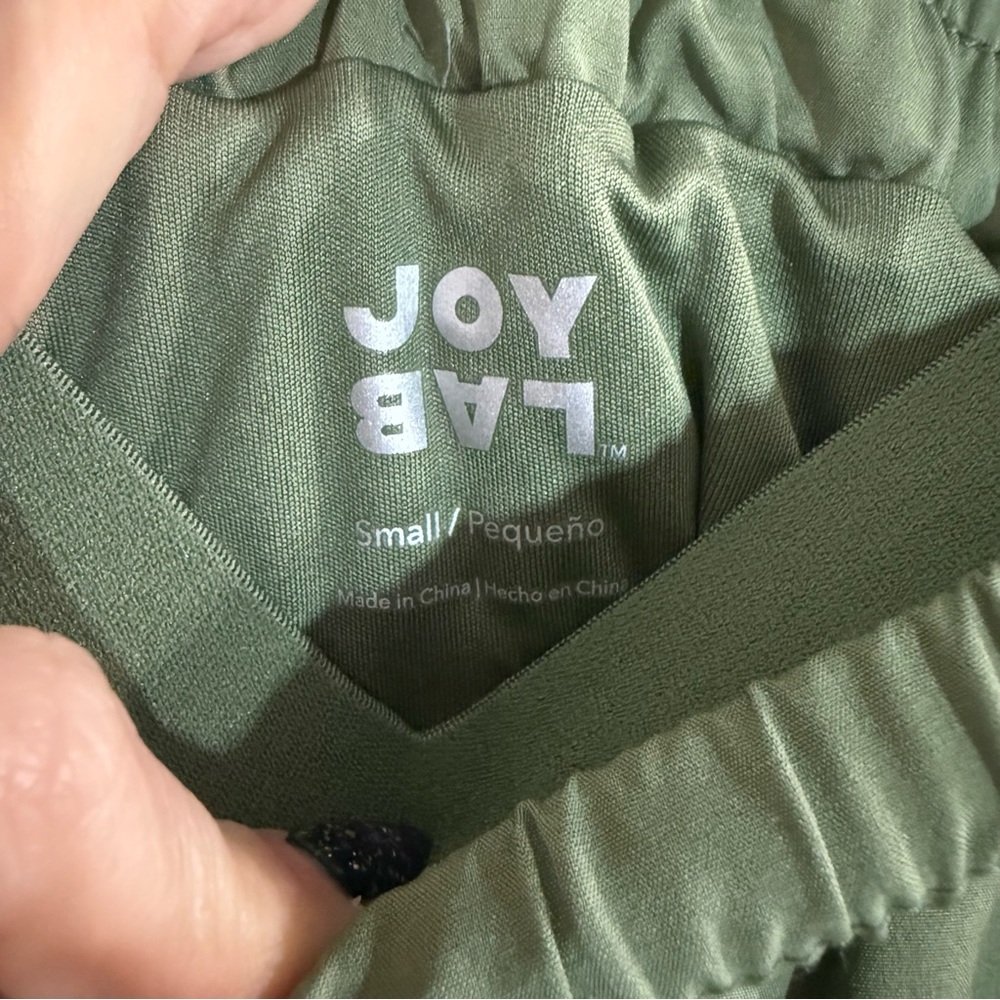 JoyLab Olive Green Athletic Shorts Size Small with 2.5” inseam - Picture 2 of 6